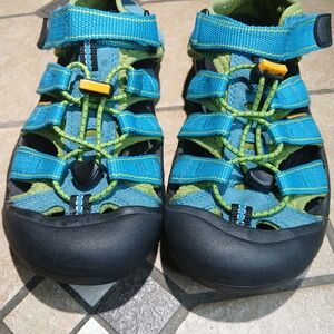 Keen Blue and Green Women's Outdoor Sandals